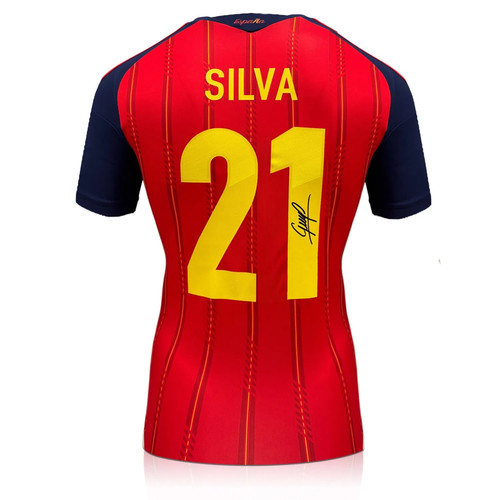 Spanien trikot signiert von - spanien-trikot,,